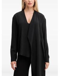 SIMONA CORSELLINI - Draped Long-Sleeve Top - Lyst