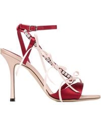 Jimmy Choo - Lula 100 Satin Sandals - Lyst