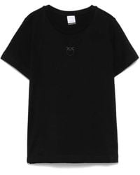 Pinko - Tonal Logo T-Shirt - Lyst