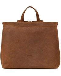 Marsèll - Sac À Main En Cuir À Logo Embossé Borso - Lyst