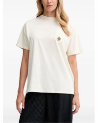 Bally - Logo-Embroidered T-Shirt - Lyst