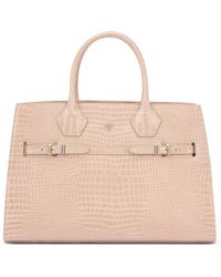 Philipp Plein - Crocodile-Effect Tote Bag - Lyst