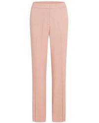 KARL LAGERFELD - Tailored Straight-Leg Trousers - Lyst