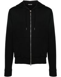 Tom Ford - Jersey Zip-Up Hoodie - Lyst