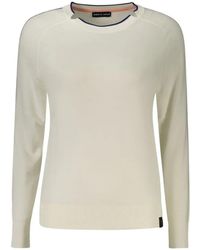 North Sails - Contrast-Trim Long-Sleeve Sweater - Lyst