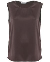 Kangra - Sleeveless Scoop-Neck Top - Lyst