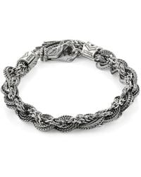 Emanuele Bicocchi - Gevlochten Armband - Lyst