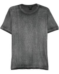 Avant Toi - Ribbed T-Shirt - Lyst