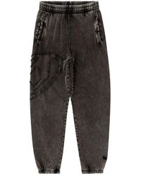 DIESEL - P-Marky-Den Appliqué-Detail Track Pants - Lyst
