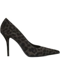 POTAMY - 105Mm Leopard-Print Heeled Pumps - Lyst