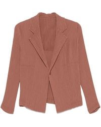 Issey Miyake - Hatching Pleats Blazer - Lyst