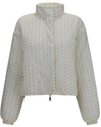GONGDID DESIGN - Reversible Polka-Dot Puffer Jacket - Lyst