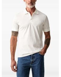KARL LAGERFELD - Monogram-Jacquard Short-Sleeve Polo Shirt - Lyst