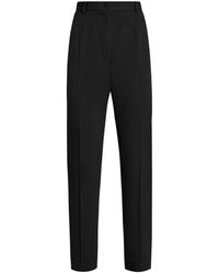 Dolce & Gabbana - Pantalon En Gabardine De Laine - Lyst