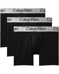 Calvin Klein - Logo-Waistband Boxers (Pack Of Three) - Lyst