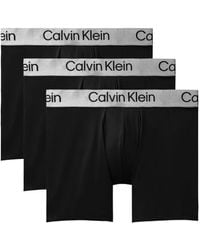 Calvin Klein - Set Aus Drei Boxershorts Mit Logo-Bund - Lyst