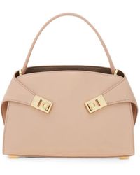 Ferragamo - Hug Soft Bicolor Handbag Xs - Lyst