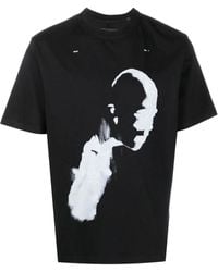 HELIOT EMIL - T-Shirt Met Print - Lyst