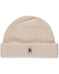 Parajumpers - Turned-Up Knitted Hat - Lyst