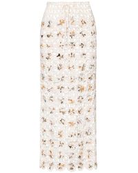 Agua Bendita - Arroyo Caracola Crochet-Knit Skirt - Lyst