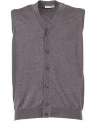 Kangra - Knitted Wool Vest - Lyst