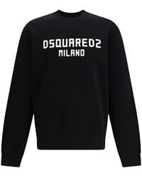 DSquared² - Milano Cool-Fit Sweater Met Ronde Hals - Lyst