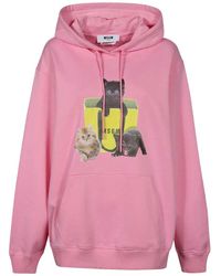 MSGM - Hoodies - Lyst