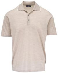Fedeli - Knit Polo Shirt - Lyst