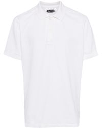 Tom Ford - Kurzärmeliges Poloshirt - Lyst