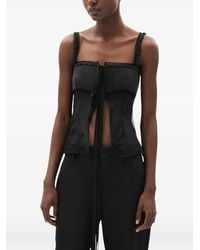 Ann Demeulemeester - Gila Balconette Top - Lyst
