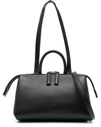 Marsèll - Leather Embossed-logo Shoulder Bag - Lyst