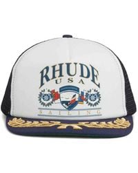 Rhude - Embroidery Baseball Cap - Lyst