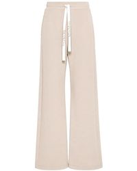 Max Mara - Drawstring-Waist Track Pants - Lyst
