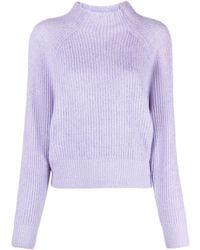 Allude - Mock-neck Cashmere Jumper - Lyst