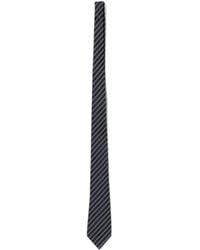 ZEGNA - Stripe-Pattern Silk Tie - Lyst