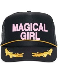 Ashley Williams - Lettering-Print Trucker Hat - Lyst