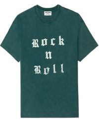 Zadig & Voltaire - Teddy Rock N Roll T-Shirt Met Studs - Lyst