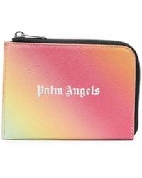 Palm Angels - Logo-Print Cardholder - Lyst
