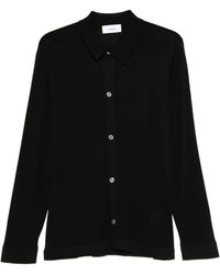 Lardini - Buttoned Knitted Shirt - Lyst