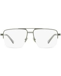 ZEGNA - Occhiali Da Sole Con Montatura Stile Pilota - Lyst