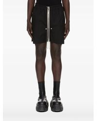Rick Owens - Bela Zip-Front Shorts - Lyst