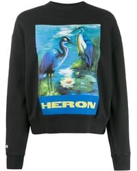 Heron Preston - Graphic Print Sweatshirt - Lyst