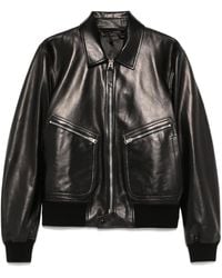 Tom Ford - レザー ボンバージャケット - Lyst