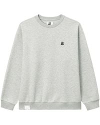Izzue - Logo-Patch Crew-Neck Sweater - Lyst