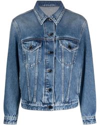 Jacob Cohen - Chaqueta vaquera con efecto envejecido - Lyst