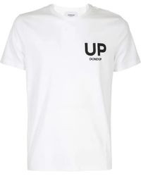 Dondup - T-Shirt mit grafischem Print - Lyst
