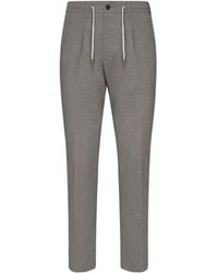 Eleventy - Pantalones plisados con cordones - Lyst