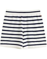 Chinti & Parker - Striped Knitted Shorts - Lyst