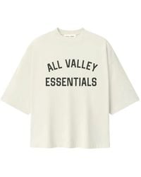 Fear Of God - Merch Tee Logo-Print Drop-Shoulder T-Shirt - Lyst
