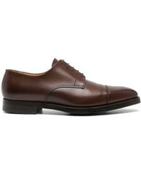 Crockett & Jones - Norwich Leather Derby Shoes - Lyst